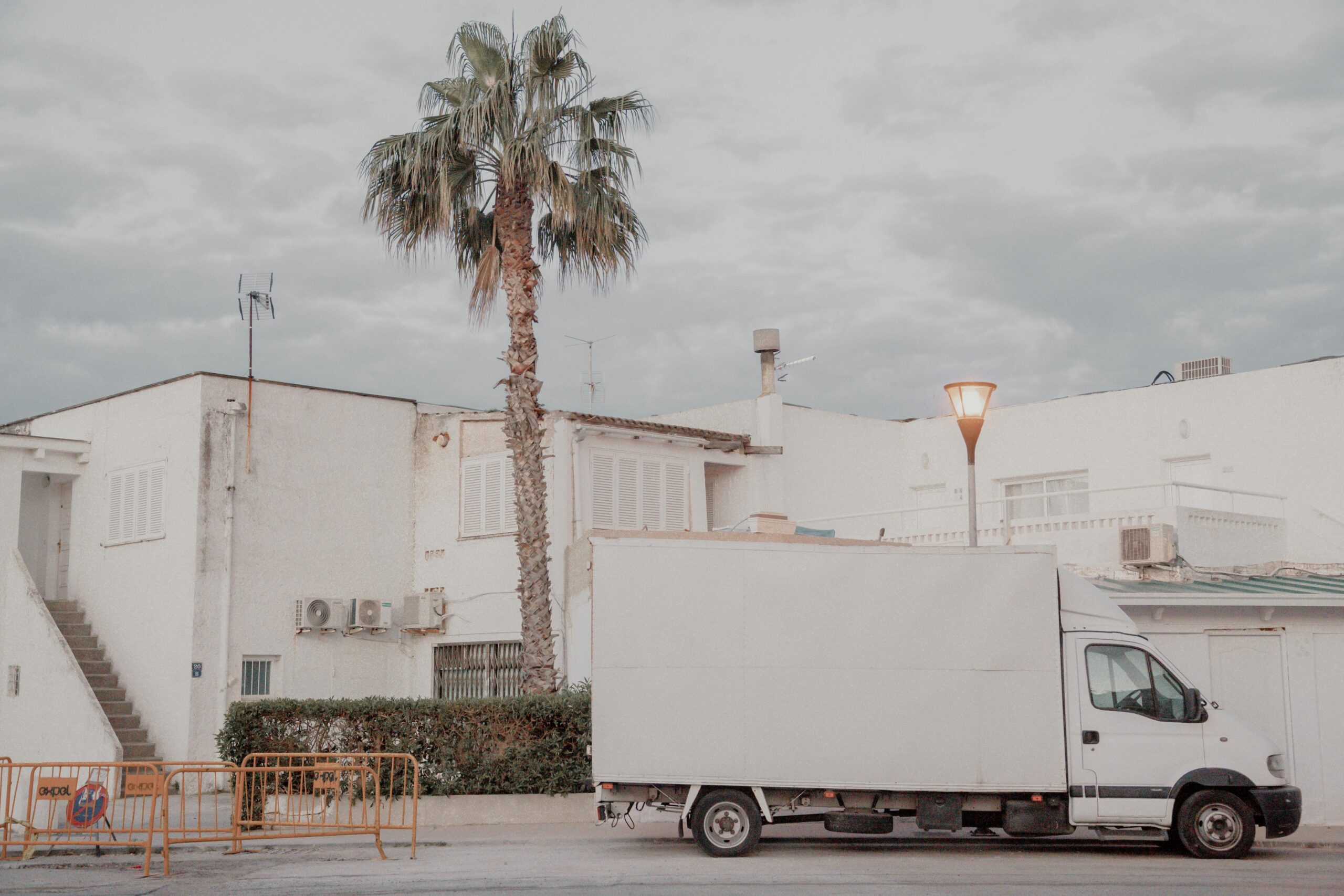 Camion de déménagement